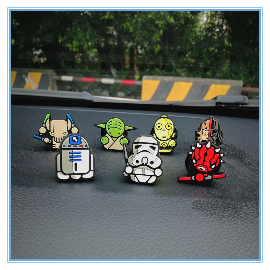 MR TEA 7pcs/Set Car Air Freshener Perfume Clips Cute For Star War Air outlet Air vent decorate Toys Accessories Auto Interior
MR TEA 7pcs/Set Car Air Freshener Perfume Clips Cute For Star War Air outlet Air vent decorate Toys Accessories Auto Interior