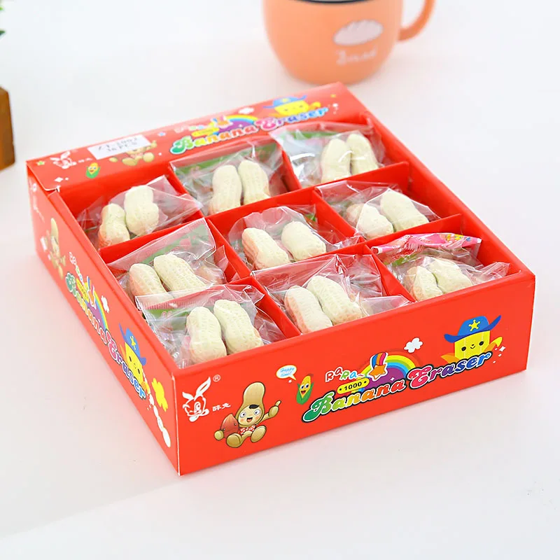 20 Pcs Peanut Eraser Food Simulation Rubber Korean Creative Stationery Realistic Peanut
20 Pcs Peanut Eraser Food Simulation Rubber Korean Creative Stationery Realistic Peanut