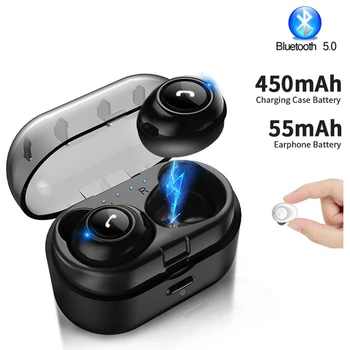 CP7 Bluetooth 5.0 Sports Headset Mini Wireless Waterproof Stereo Hands-free Microphone earphone Charging Box for iPhone Android
CP7 Bluetooth 5.0 Sports Headset Mini Wireless Waterproof Stereo Hands-free Microphone earphone Charging Box for iPhone Android