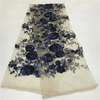 African tulle lace sequins embroidery African french lace fabric 5 yards per piece DHL free shipping
African tulle lace sequins embroidery African french lace fabric 5 yards per piece DHL free shipping
