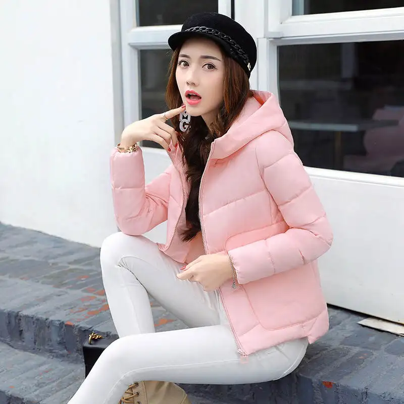 Women Winter Jacket Slim Students Down Cotton Jacket Coat Abrigo Mujer Zipper Hooded Short Women Winter Coat Warm Parka C4932
Women Winter Jacket Slim Students Down Cotton Jacket Coat Abrigo Mujer Zipper Hooded Short Women Winter Coat Warm Parka C4932