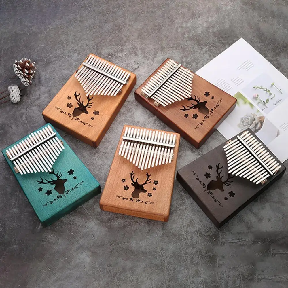 17 Key Kalimba Veneer Mahogany Thumb Piano Mbira Natural Mini Keyboard Musical Instrument
17 Key Kalimba Veneer Mahogany Thumb Piano Mbira Natural Mini Keyboard Musical Instrument