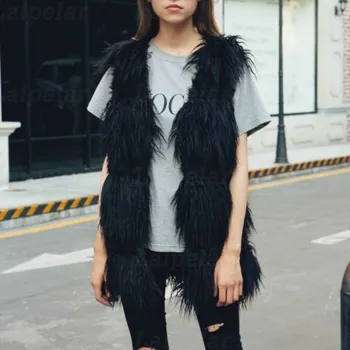 Laipelar Women Faux Fur Vest Coat Women Spring Autumn Elegant Fur Jackets Fashion Fluffy Warm Slim Vest Outwear Plus Size S-3XL
Laipelar Women Faux Fur Vest Coat Women Spring Autumn Elegant Fur Jackets Fashion Fluffy Warm Slim Vest Outwear Plus Size S-3XL