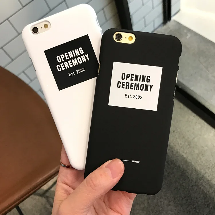 Simple Black White English Letter Phone Case For iphone X XR XS Max 6 6S 7 8 Plus Half Pack Hard PC Plastic Back Cover Coque
Simple Black White English Letter Phone Case For iphone X XR XS Max 6 6S 7 8 Plus Half Pack Hard PC Plastic Back Cover Coque