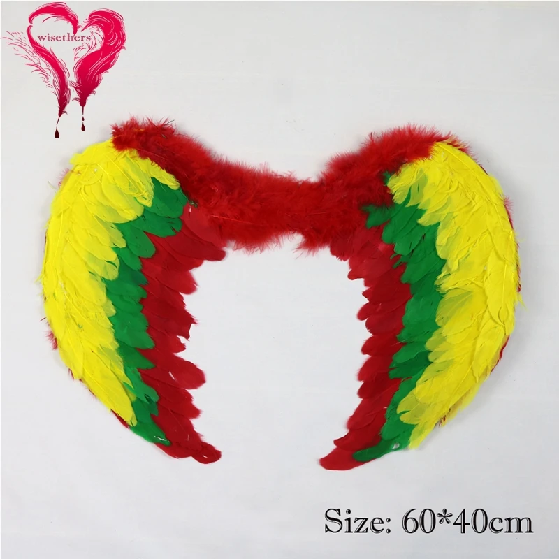 3 Types 1 Piece Beautiful Large Size Dyed Rainbow Golden Real Goose Feather Angel Wings Stage Carnival Birthday DIY Decoration
3 Types 1 Piece Beautiful Large Size Dyed Rainbow Golden Real Goose Feather Angel Wings Stage Carnival Birthday DIY Decoration