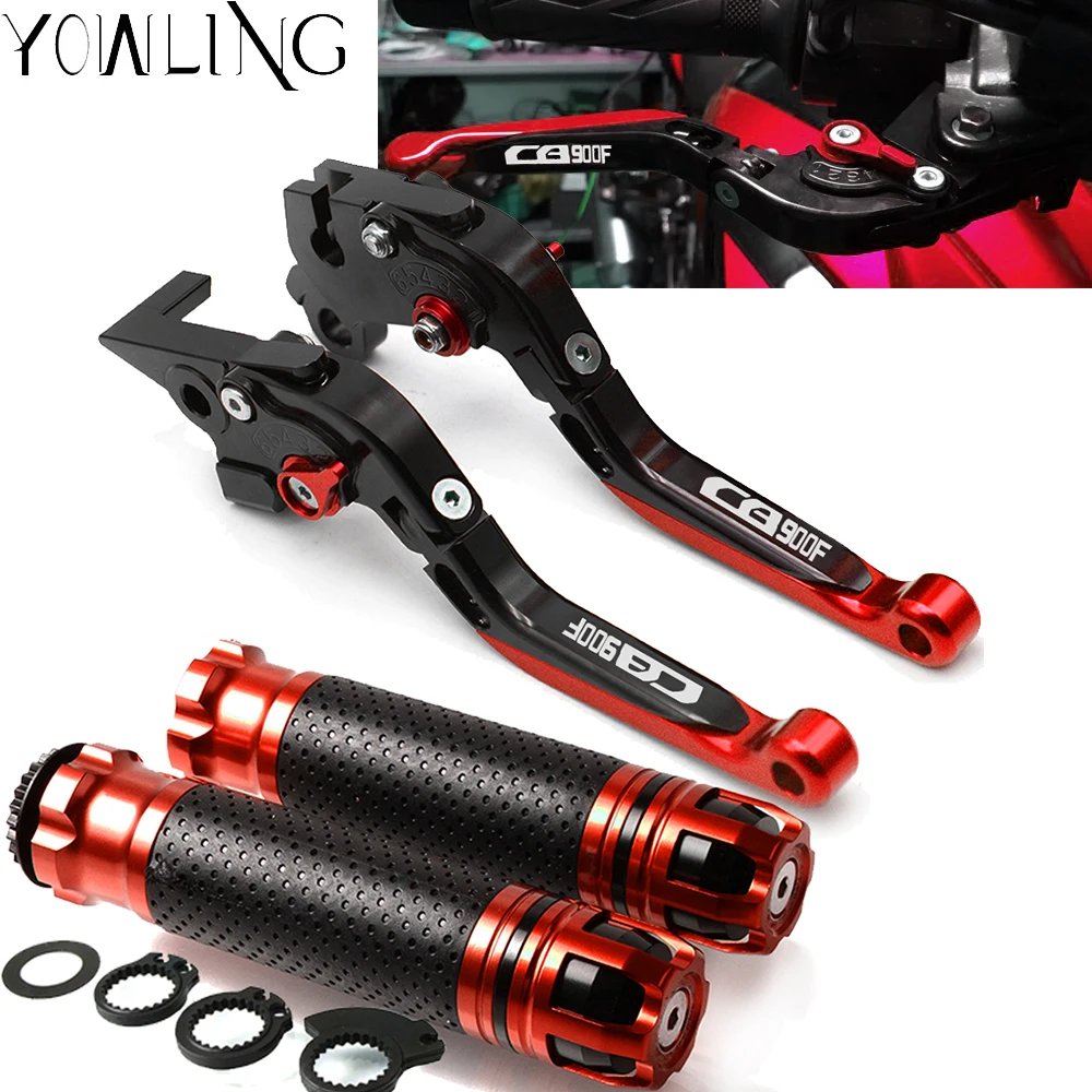 For HONDA cb900f CB900 F hornet 2001 2002 2003 2004 2005 2006 2007 2008 Motorcycle Brake Clutch Levers Handlebar grip Hand Grips
For HONDA cb900f CB900 F hornet 2001 2002 2003 2004 2005 2006 2007 2008 Motorcycle Brake Clutch Levers Handlebar grip Hand Grips