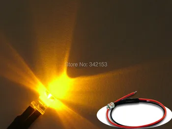 200pcs 5mm Flat Top Yellow Prewired Led Pre-Wired resistors LED Lighting Lamp Bulb Cable DC12V
200pcs 5mm Flat Top Yellow Prewired Led Pre-Wired resistors LED Lighting Lamp Bulb Cable DC12V