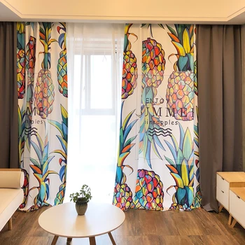 1x Drapery Panel Living Room Curtain Window Dressing Covering 170 / 145 x 180cm 220cm 240cm 270cm Pineapple Fruit Colorful
1x Drapery Panel Living Room Curtain Window Dressing Covering 170 / 145 x 180cm 220cm 240cm 270cm Pineapple Fruit Colorful