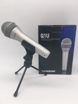 Original Samson Q1U Dynamic Handheld USB Microphone Vocal Instrument Microphone plug and play computer mic for Stage Performance
Original Samson Q1U Dynamic Handheld USB Microphone Vocal Instrument Microphone plug and play computer mic for Stage Performance