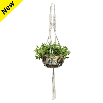 10pcs/pack Plant Hanger Macrame Versatile Handmade Knotted Jute Woven Flowerpot for Indoor and Outdoor Decoration
10pcs/pack Plant Hanger Macrame Versatile Handmade Knotted Jute Woven Flowerpot for Indoor and Outdoor Decoration