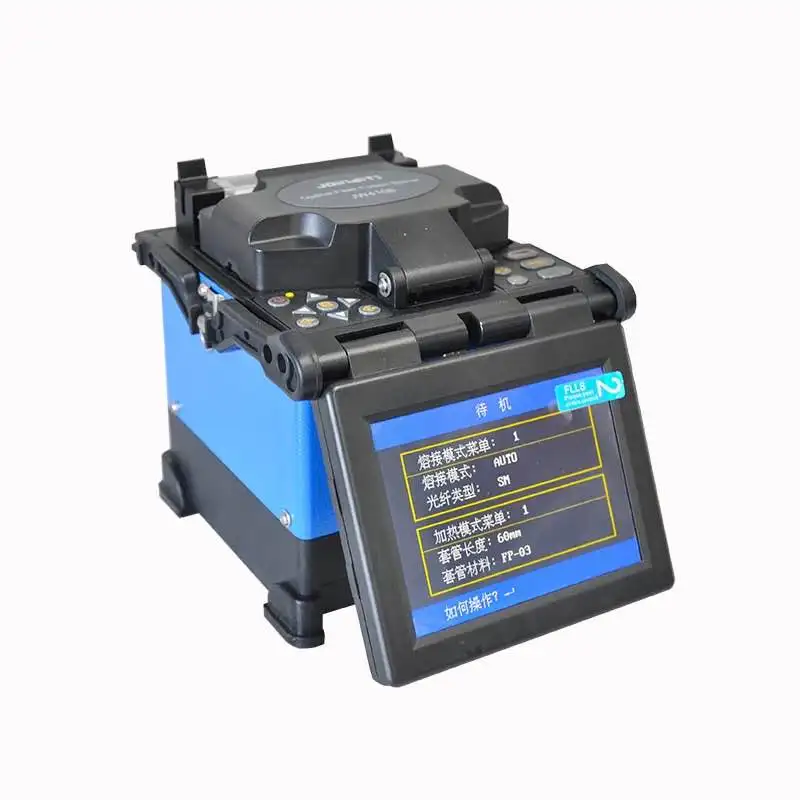 JW4108S Fully Automatic Intelligent ARC Optical Fiber Fusion Splicer for Fiber Optic Cable
JW4108S Fully Automatic Intelligent ARC Optical Fiber Fusion Splicer for Fiber Optic Cable