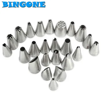 BINGONE Brand New 24PCS Icing Piping Nozzles Pastry Tips Fondant DIY Cake Decoration Dessert Baking Stainless Steel Tools -FT
BINGONE Brand New 24PCS Icing Piping Nozzles Pastry Tips Fondant DIY Cake Decoration Dessert Baking Stainless Steel Tools -FT