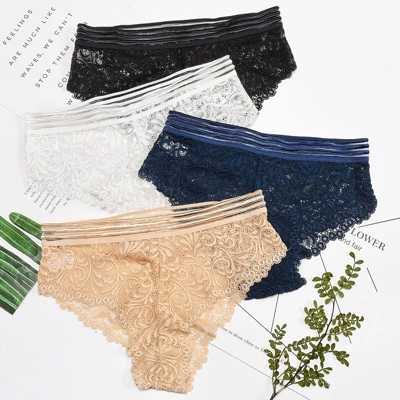 Sexy Lace Women Panties Fashion Pretty Briefs Cotton Low Waist Women Underwear
Sexy Lace Women Panties Fashion Pretty Briefs Cotton Low Waist Women Underwear