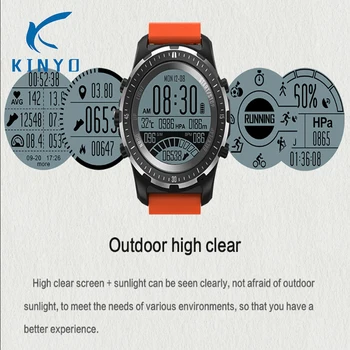 New S966 Smart Watch Men GPS Heart Rate Monitor Fitness Tracker Wristwatch Waterproof Compass climbing hiking Sport Smartwatch
New S966 Smart Watch Men GPS Heart Rate Monitor Fitness Tracker Wristwatch Waterproof Compass climbing hiking Sport Smartwatch