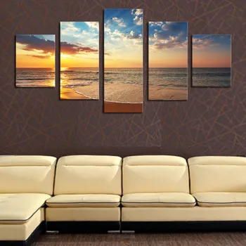 5 pieces framed Wall Art Picture Home Decoration Canvas Print painting beautiful sea Sunset landscape art prints Cheap Pictures
5 pieces framed Wall Art Picture Home Decoration Canvas Print painting beautiful sea Sunset landscape art prints Cheap Pictures
