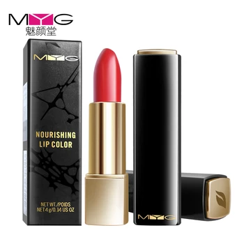 MYG Brand Lipstick Moisturizer Smooth Lip Stick Long Lasting Charming Lipstick Cosmetic Beauty Makeup Focallure maquiagem
MYG Brand Lipstick Moisturizer Smooth Lip Stick Long Lasting Charming Lipstick Cosmetic Beauty Makeup Focallure maquiagem