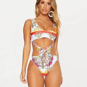 2019 New Sexy Bikini Women Swimsuit Push Up Swimwear Criss Cross Bandage Floral Bikini Set Beach Bathing Suit Swim Wear
2019 New Sexy Bikini Women Swimsuit Push Up Swimwear Criss Cross Bandage Floral Bikini Set Beach Bathing Suit Swim Wear
