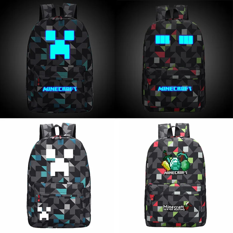 Teenagers Luminous Backpack Children High School Bags Game Backpacks Canvas Bag Mochila Travel Laptop Backpack
Teenagers Luminous Backpack Children High School Bags Game Backpacks Canvas Bag Mochila Travel Laptop Backpack
