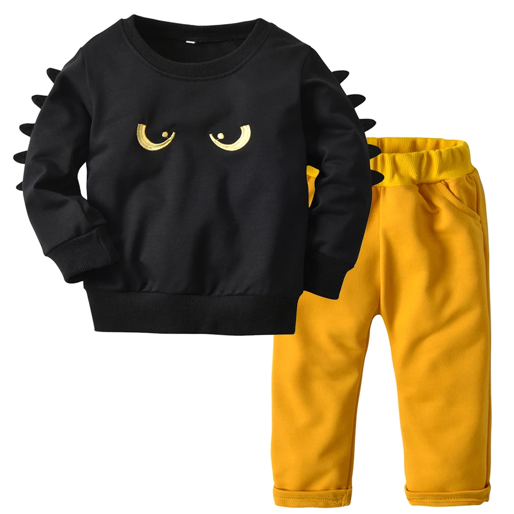 Boy Clothing Sets 2018 Spring Autumn Baby Boy Clothes Suit Monster Long Sleeve Tops+Pants 2PCS Outfits Children Boys Tracksuits
Boy Clothing Sets 2018 Spring Autumn Baby Boy Clothes Suit Monster Long Sleeve Tops+Pants 2PCS Outfits Children Boys Tracksuits