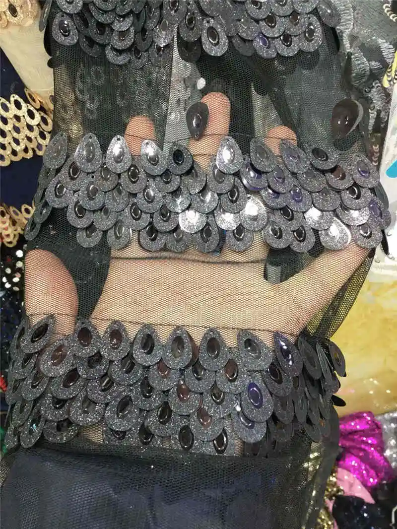 Free Shipping Best Quality in 2019 African lace fabric with sequins lace fabric For Wedding or Evening Dresses NX349c 5Yds/Pcs
Free Shipping Best Quality in 2019 African lace fabric with sequins lace fabric For Wedding or Evening Dresses NX349c 5Yds/Pcs