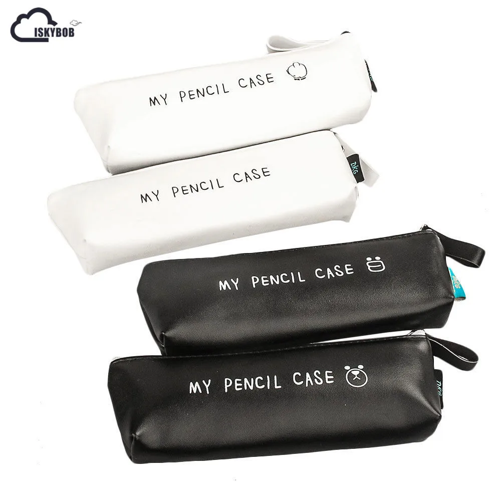 ISKYBOB 1Pc Leather Zipper Pen Pencil Bag Case Cosmetic Storage Bag Pouch Stationery Travel Organizer Bag Kids Student Gift
ISKYBOB 1Pc Leather Zipper Pen Pencil Bag Case Cosmetic Storage Bag Pouch Stationery Travel Organizer Bag Kids Student Gift