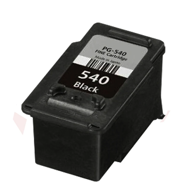 Фото 1x черный PG-540 чернильный картридж для принтера Canon принтерам pixma MX535 MX455 MX395 MX475 MX515