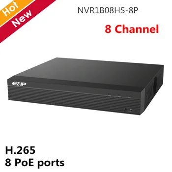 Dahua EZ-IP 8 Channel NVR Compact 1U H.265 8 PoE Ports Network Video Recorder Max 8 channel IP camera inputs NVR1B08HS-8P
Dahua EZ-IP 8 Channel NVR Compact 1U H.265 8 PoE Ports Network Video Recorder Max 8 channel IP camera inputs NVR1B08HS-8P