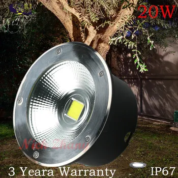 Outdoor Lighting 20W COB LED Underground Light LED Spot Floor Garden Yard LED UnderWaterproof IP67 Diameter 180mm AC85-265V
Outdoor Lighting 20W COB LED Underground Light LED Spot Floor Garden Yard LED UnderWaterproof IP67 Diameter 180mm AC85-265V
