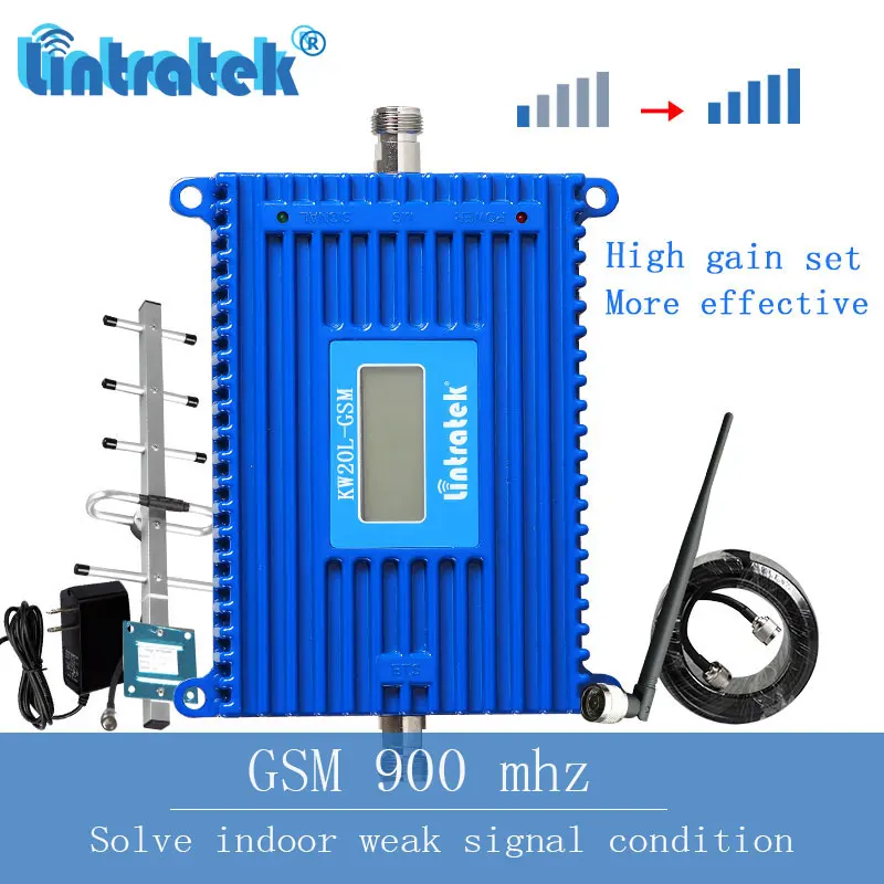 lintratke GSM signal booster 900 mhz cellular 2g repeater high gain mobile phone communication amplifier kit fdd b8 LCD s8
lintratke GSM signal booster 900 mhz cellular 2g repeater high gain mobile phone communication amplifier kit fdd b8 LCD s8