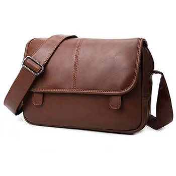 New High Quality PU Leather tide Men Vintage Business Travel Casual Crossbody Shoulder Bag Briefcase
New High Quality PU Leather tide Men Vintage Business Travel Casual Crossbody Shoulder Bag Briefcase