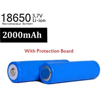 100Pcs/lot 3.7v with PCB Board Rechargeable Battery 2000mAh 18650 Li ion Red Batteries For Laser Pen
100Pcs/lot 3.7v with PCB Board Rechargeable Battery 2000mAh 18650 Li ion Red Batteries For Laser Pen