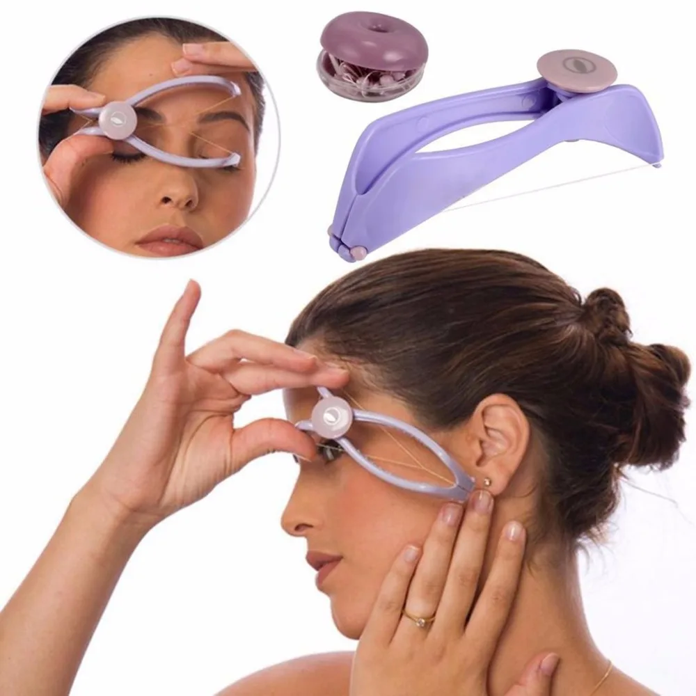 Mini Facial Hair Remover Spring Threading Epilator Face Defeatherer Hair Removal DIY Makeup Beauty Tool for Cheeks Eyebrow
Mini Facial Hair Remover Spring Threading Epilator Face Defeatherer Hair Removal DIY Makeup Beauty Tool for Cheeks Eyebrow