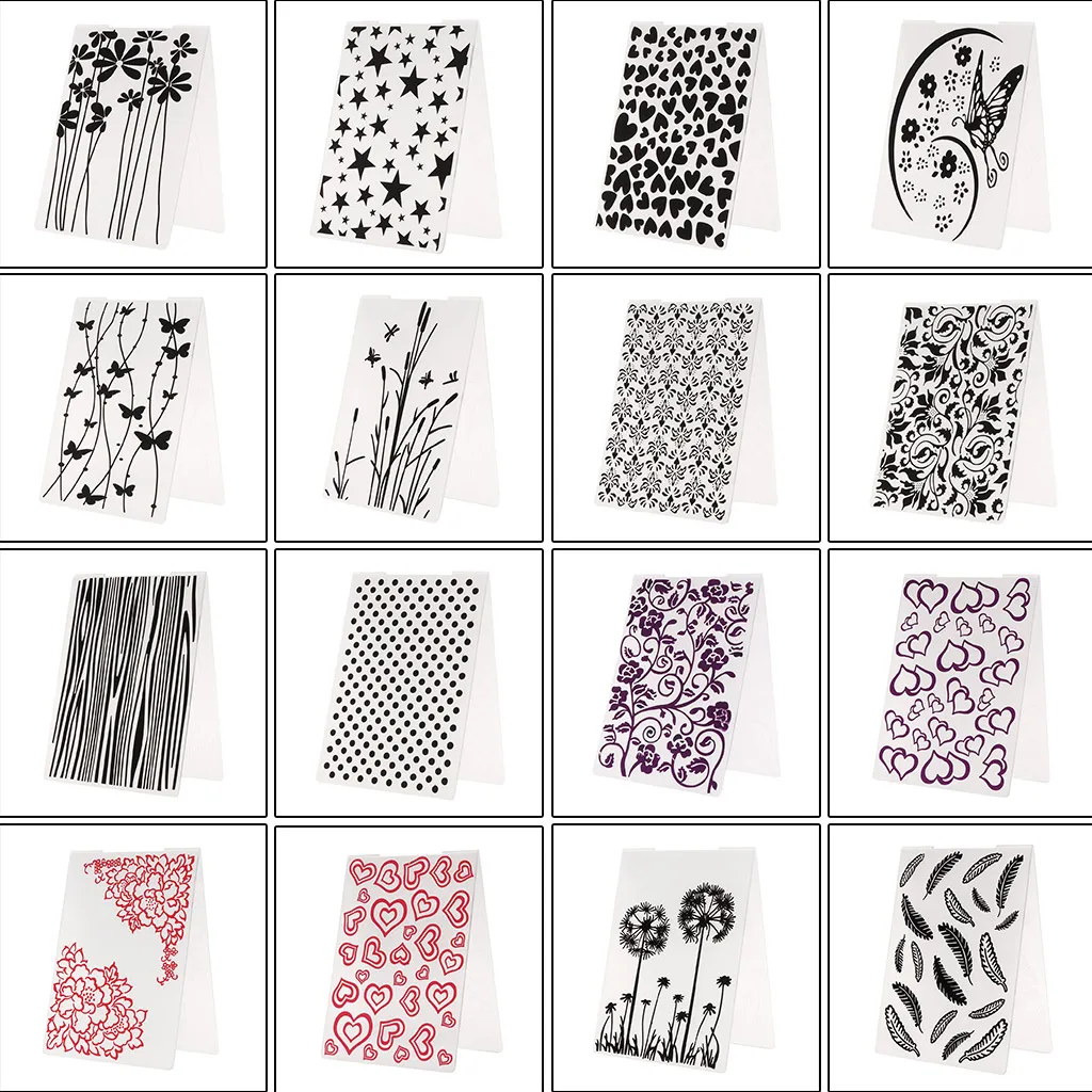 Plastic Template Craft Card Making Paper Cards 1Pcs Photo Album Wedding Decoration Scrapbooking Embossing Folder
Plastic Template Craft Card Making Paper Cards 1Pcs Photo Album Wedding Decoration Scrapbooking Embossing Folder