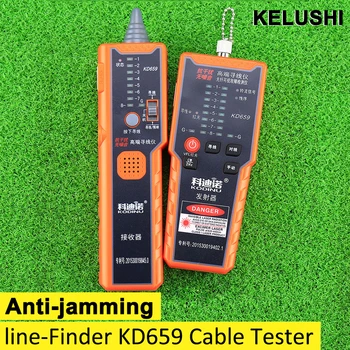 KD659 Cable Tester anti-jamming noise-free high-end network line-Finder red light source line engineering
KD659 Cable Tester anti-jamming noise-free high-end network line-Finder red light source line engineering