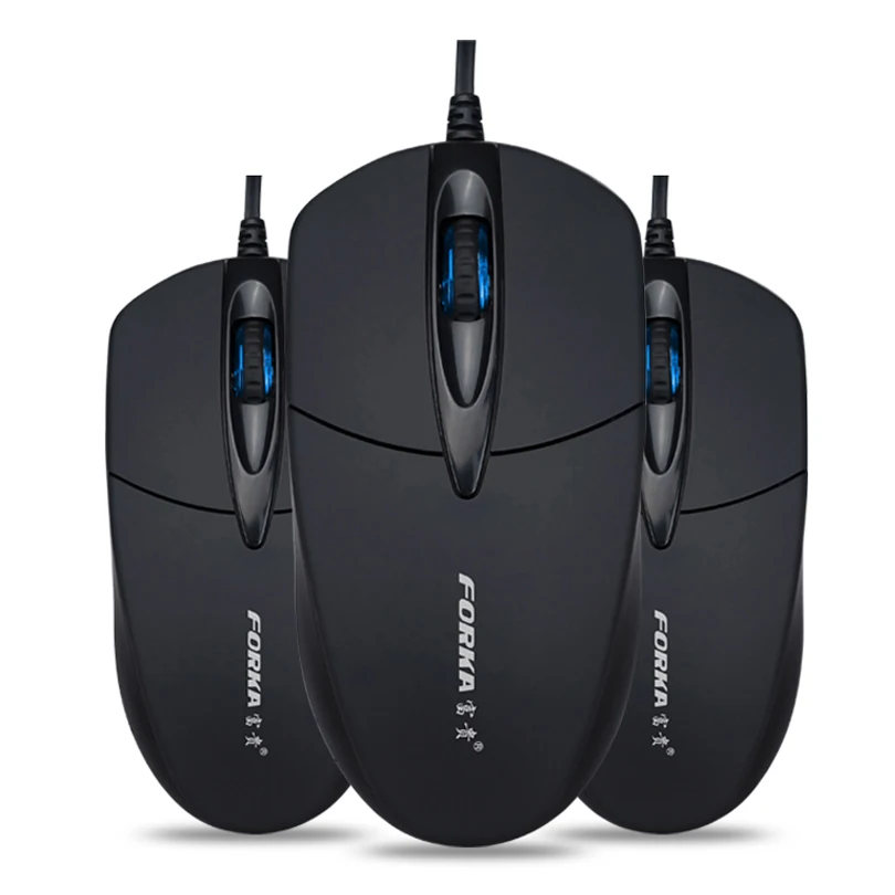 USB Wired Computer Laptop LED Optical Mouse Silent/Sound 1200DPI for Home Office FORKA V9
USB Wired Computer Laptop LED Optical Mouse Silent/Sound 1200DPI for Home Office FORKA V9