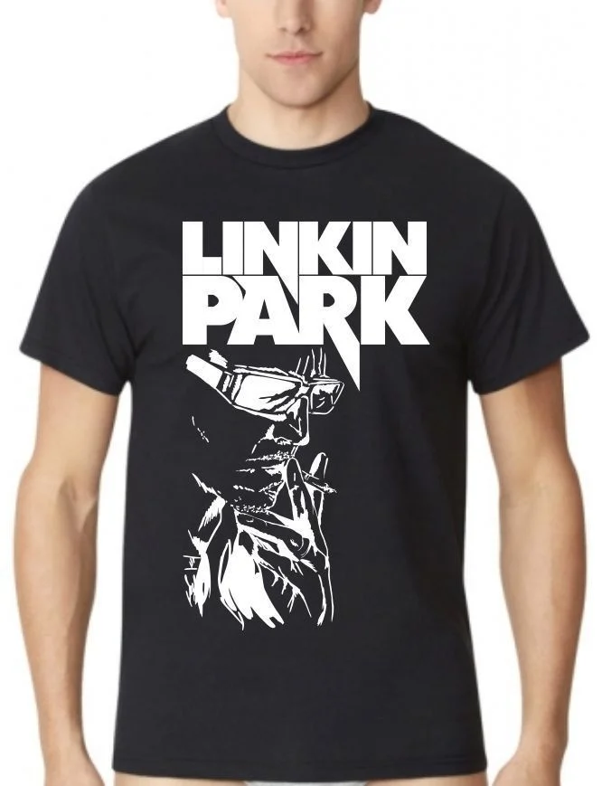 Честер Беннингтон Linkin Park Рок-Группа Мода Дизайн короткий рукав Футболка для Для