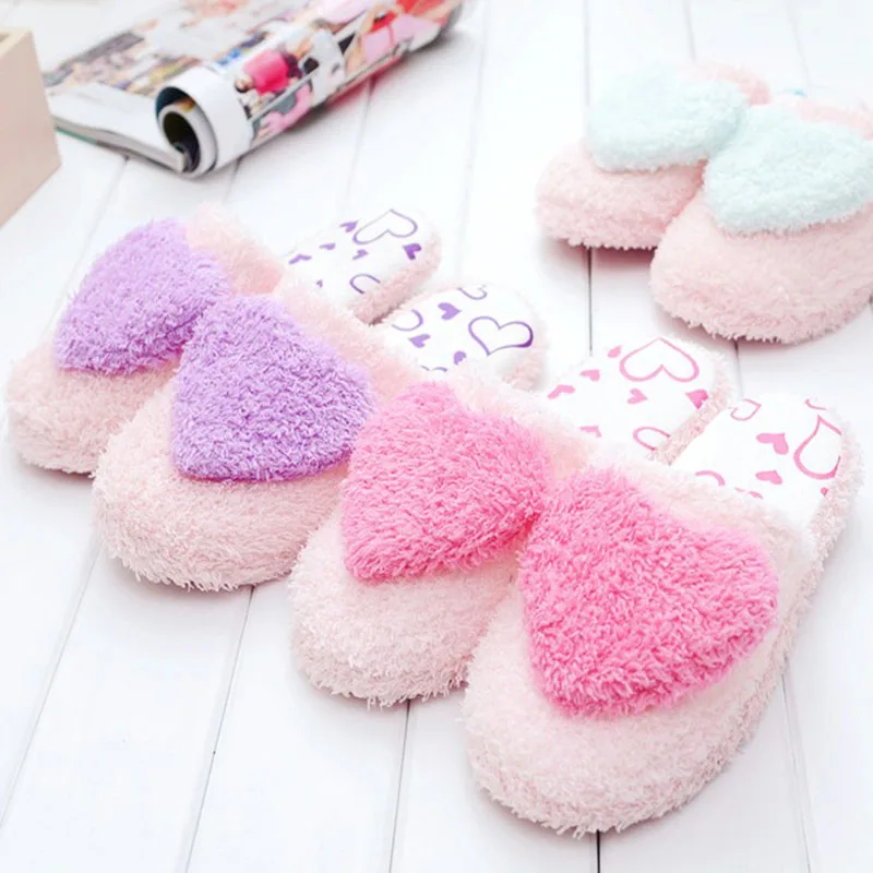 Love bag with cotton shoes autumn and winter warm ladies home floor silent non-slip soft bottom peach heart month cotton slipper
Love bag with cotton shoes autumn and winter warm ladies home floor silent non-slip soft bottom peach heart month cotton slipper