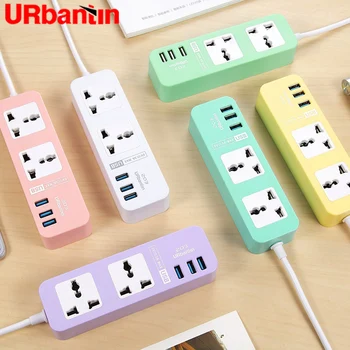 Urbantin Power strip Outlet extension USB outlet Smart plug Universal socket Quick charge For xiaomi with EU AU UK US plug
Urbantin Power strip Outlet extension USB outlet Smart plug Universal socket Quick charge For xiaomi with EU AU UK US plug