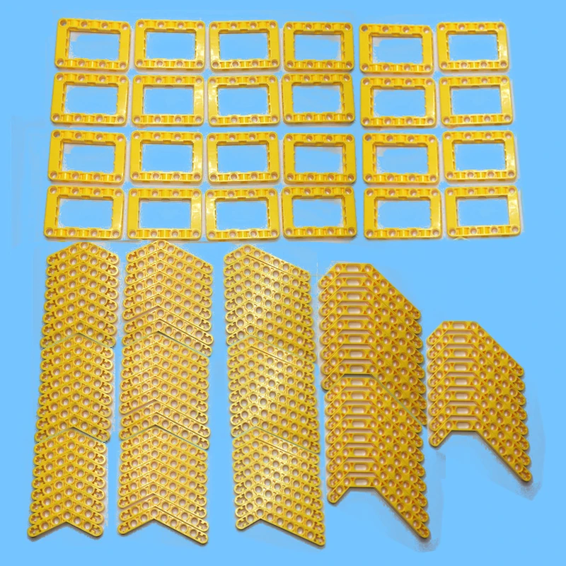 120Pcs Bulk MOC Technic Parts Set Arm Beam Frame Connector Pin Model Toys for Children Compatible with 32348 6629 32271 32009 
120Pcs Bulk MOC Technic Parts Set Arm Beam Frame Connector Pin Model Toys for Children Compatible with 32348 6629 32271 32009