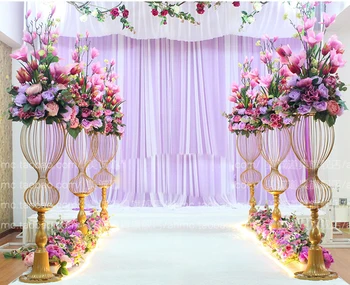 90 cm tall Flower Vases Gold Flower Stands Metal Road Lead Wedding Centerpiece Flowers Rack For Event Party Decoration
90 cm tall Flower Vases Gold Flower Stands Metal Road Lead Wedding Centerpiece Flowers Rack For Event Party Decoration