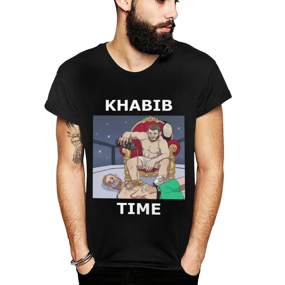 Big Size Khabib Nurmagomedov T shirt Conor Mcgregor Funny UFC Design Popular Streetwear t shirt For Men Popular Short Sleeve
Big Size Khabib Nurmagomedov T shirt Conor Mcgregor Funny UFC Design Popular Streetwear t shirt For Men Popular Short Sleeve