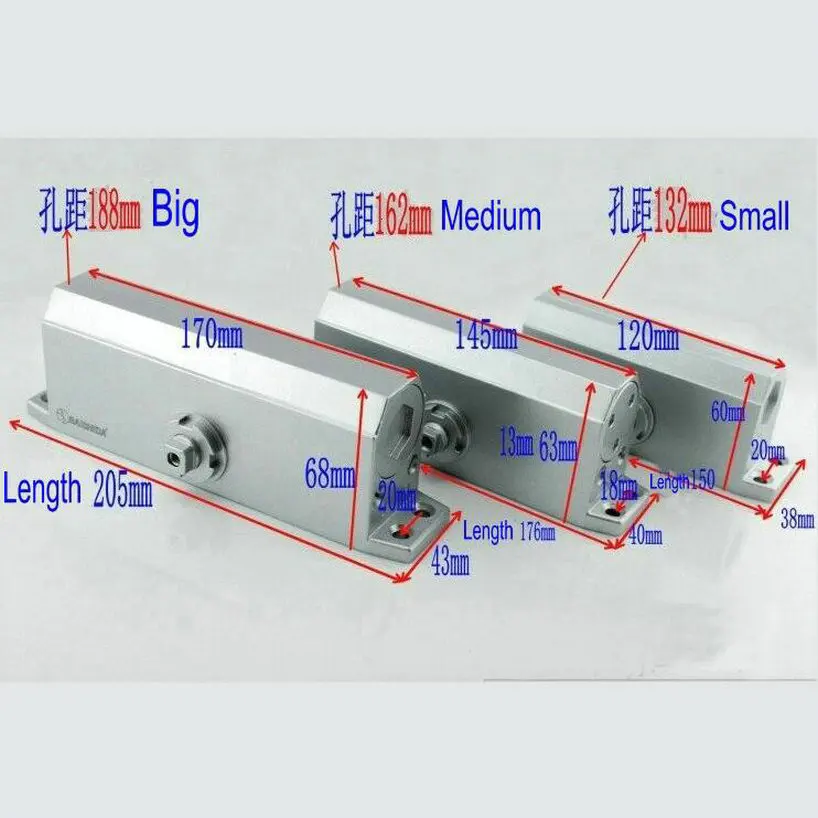 Free Shipping Wholesale 138 Model Small Type 90 Degree Positioning Household Heavy Duty Hydraulic Door Closer Door Shutter
Free Shipping Wholesale 138 Model Small Type 90 Degree Positioning Household Heavy Duty Hydraulic Door Closer Door Shutter