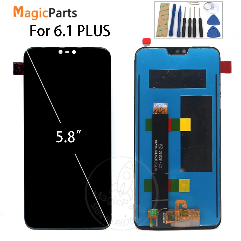 For Nokia 6.1 Plus for Nokia X6 LCD Display And Touch Screen Assembly For Nokia 6.1 Plus for Nokia X6 Phone With Tools 5.8''
For Nokia 6.1 Plus for Nokia X6 LCD Display And Touch Screen Assembly For Nokia 6.1 Plus for Nokia X6 Phone With Tools 5.8''