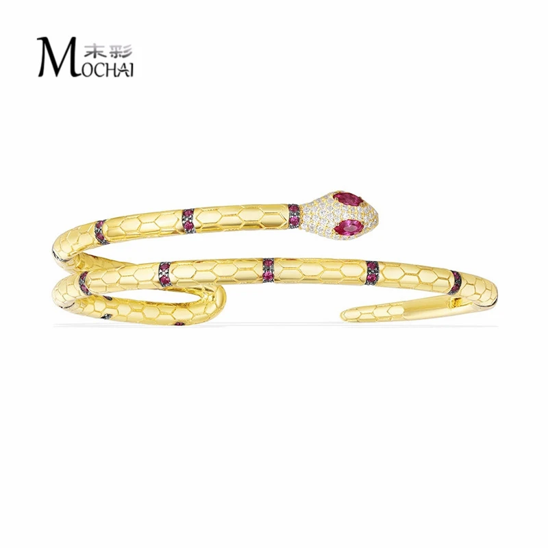 Europe And The United States Retro Egyptian Series Temperament Wild Gold Color Snake Bangle Female Jewelry ZK50
Europe And The United States Retro Egyptian Series Temperament Wild Gold Color Snake Bangle Female Jewelry ZK50