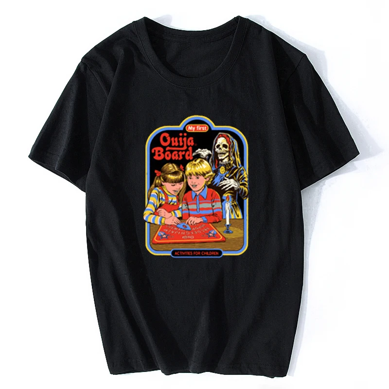 Let's Summon Demons My First Ouija Board Cotton Men Cool Anime T-shirt Aesthetic Harajuku Streetwear Camisetas Hombre
Let's Summon Demons My First Ouija Board Cotton Men Cool Anime T-shirt Aesthetic Harajuku Streetwear Camisetas Hombre