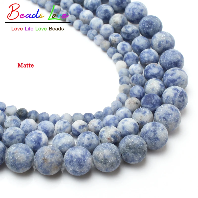 4-10mm Dull Polish Matte New Blue Sodalite Natural Stone Beads For Jewelry making 15inches losse beads making bracelet
4-10mm Dull Polish Matte New Blue Sodalite Natural Stone Beads For Jewelry making 15inches losse beads making bracelet