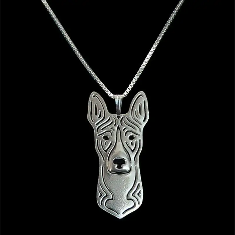 Alloy Pet Dog Shaped Necklaces Women's Metal Basenji Pendant | Украшения и аксессуары