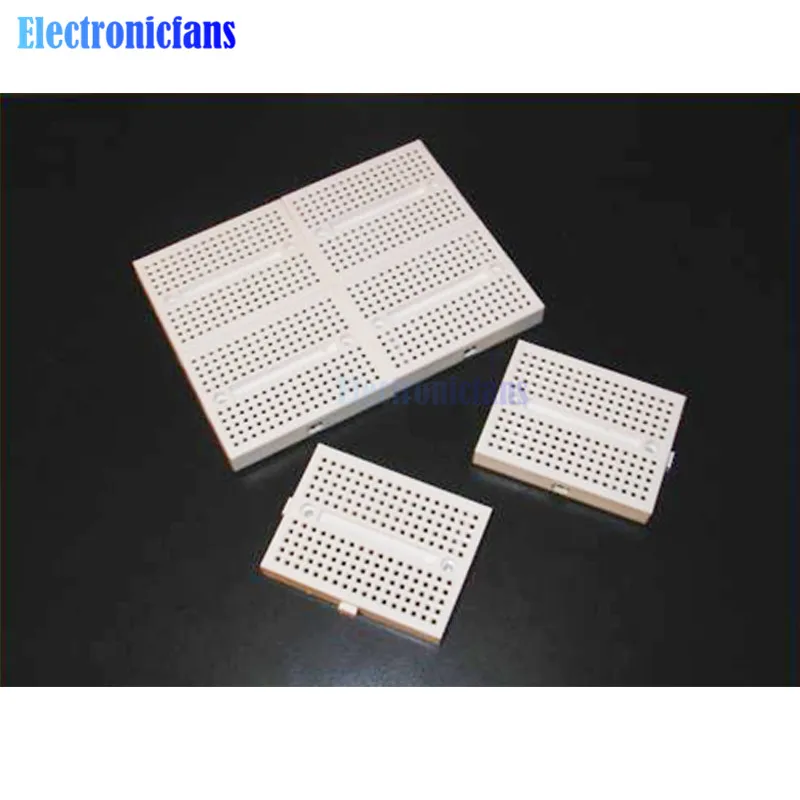 Solderless Prototype Breadboard 170 Tie-points Shield Dovetail Slot