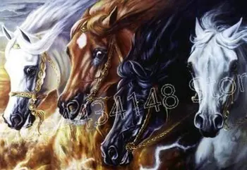 Full square 5d diy diamond painting "four horses" 3D diamond embroidery cross stitch animal mosaic decorative painting ab
Full square 5d diy diamond painting "four horses" 3D diamond embroidery cross stitch animal mosaic decorative painting ab