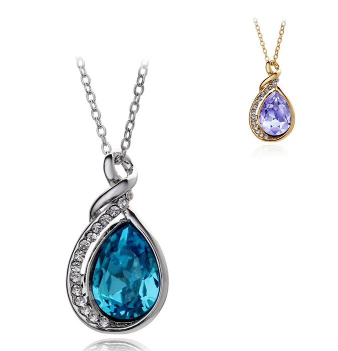 Korean High Quanlity Temperament Promotion Luxurious Angle Tears Zircon Austria Crystal Pendant Necklace N2505
Korean High Quanlity Temperament Promotion Luxurious Angle Tears Zircon Austria Crystal Pendant Necklace N2505
